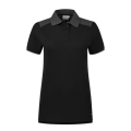 Heren Polo SANTINO Tivoli 1013210 Zwart-Graphite